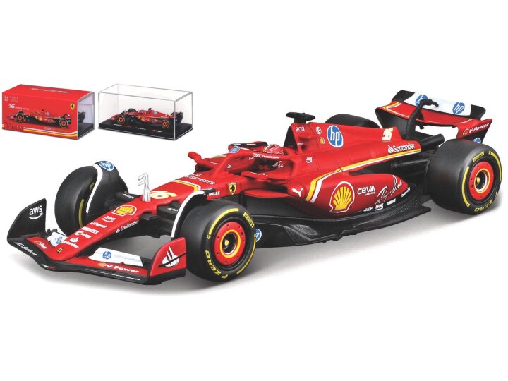 Model car Ferrari SF24 No.16 C.Leclerc (2024) 1:43 Bburago Signature