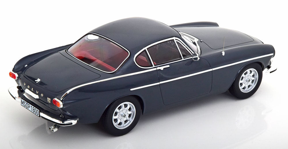 Volvo P1800 S 1969 macheta Norev 1:18 gri metal fara deschideri