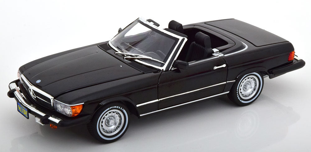 Macheta auto  Mercedes-Benz 450SL R107 US-Version American Gigolo 1979 1:18 Norev