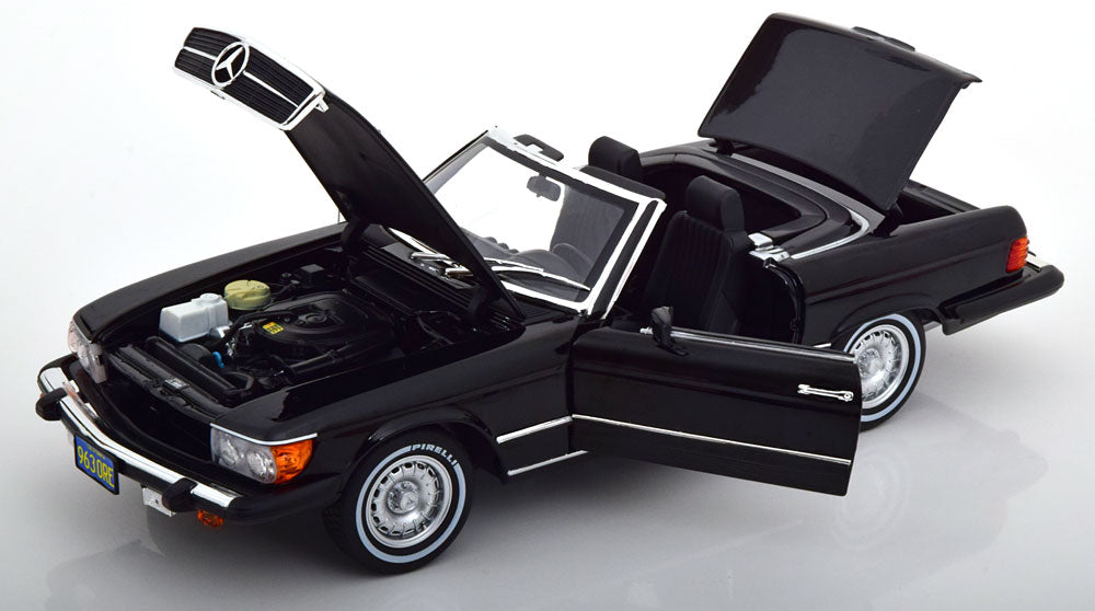 Macheta auto  Mercedes-Benz 450SL R107 US-Version American Gigolo 1979 1:18 Norev