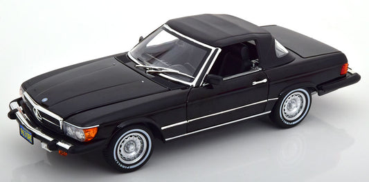 Macheta auto  Mercedes-Benz 450SL R107 US-Version American Gigolo 1979 1:18 Norev