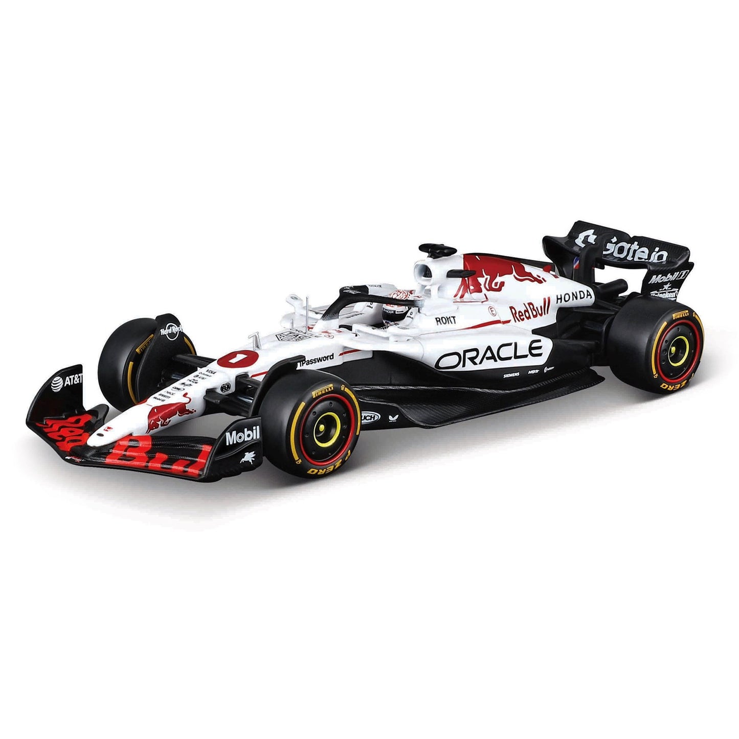 Macheta auto Red Bull RB21 - 1st 2025 Japanese Grand Prix - #1 Max Verstappen 1:18 Bburago