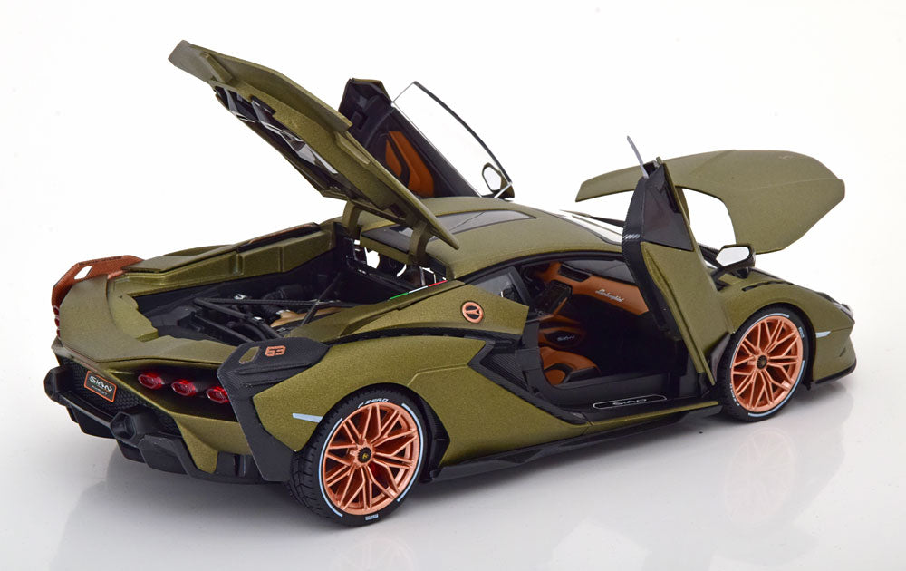 Macheta auto Lamborghini Sian FKP 37 Hybrid (2020) 1:18 Bburago