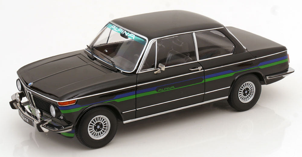 Macheta auto BMW 2002 Alpina 2.Series 1974 Negru 1:12 KK-Scale