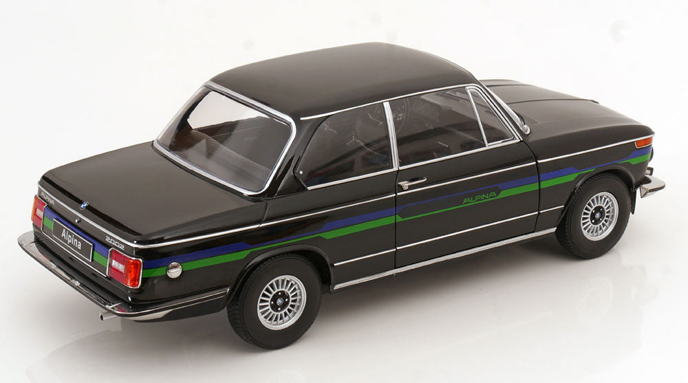 Macheta auto BMW 2002 Alpina 2.Series 1974 Negru 1:12 KK-Scale