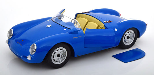 Macheta auto Porsche 550A Spyder 1956  albastru 1:12 KK-Scale
