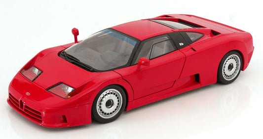 Macheta auto Bugatti EB110 1991  rosu 1:12 KK-Scale