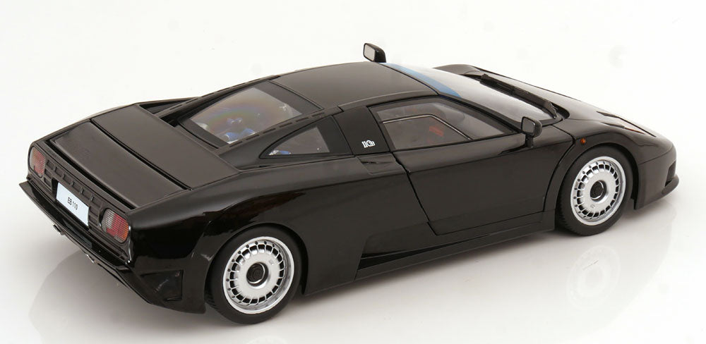 Macheta auto Bugatti EB110 1991  negru 1:12 KK-Scale
