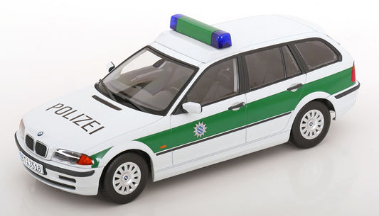 Macheta auto BMW Seria 3  E46 Touring Polizei 1999 1:18 KK-Scale