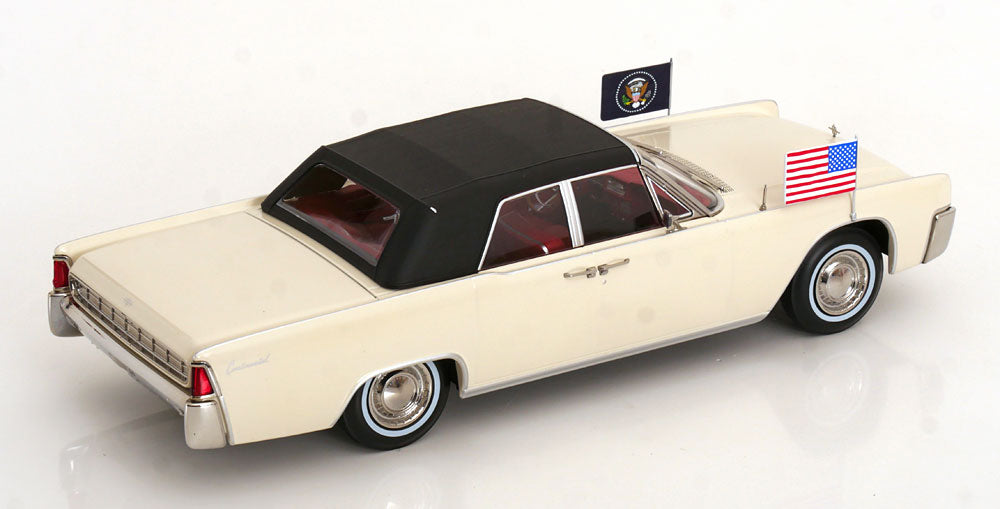 *Precomanda Macheta auto Lincoln Continental Convertible John F. Kennedy 1963 1:18 KK-Scale