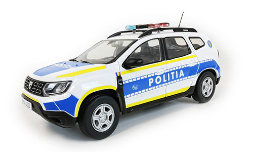 Macheta auto Dacia Duster Politia Romana (2021) 1:18 Solido