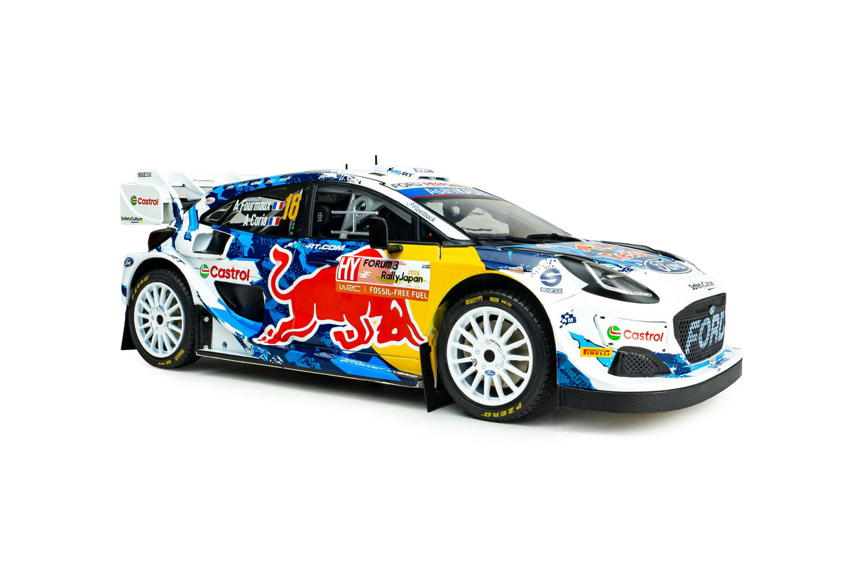 *Precomanda  Macheta auto FORD PUMA RALLY1 HYBRID WHITE #16 FOURMAUX/CORIA RALLY JAPAN 2024 1:18 Solido
