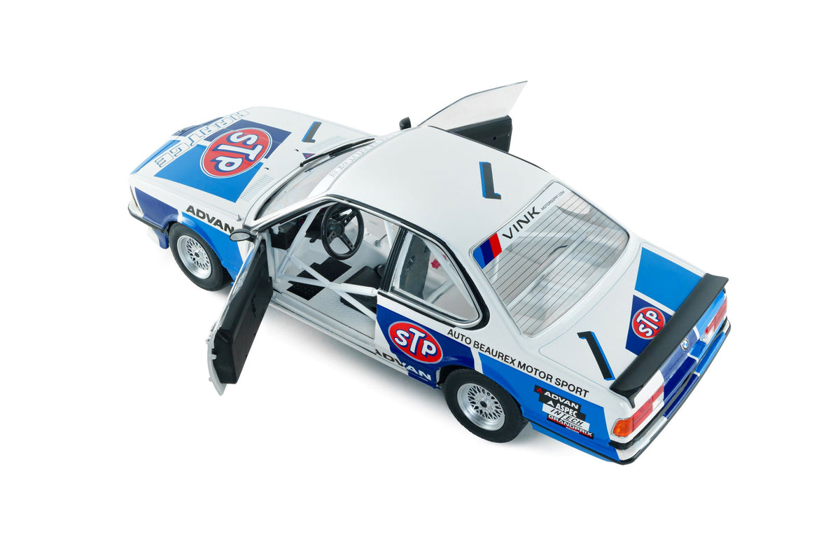 *Precomanda  Macheta auto BMW 635 CSI WHITE #1 F.MOLLER 24H SPA 1984 1:18 Solid