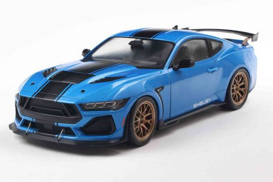 *Precomanda Macheta auto Ford Mustang Super Snake Grabber Blue Metalic 2025 1:18 Solido