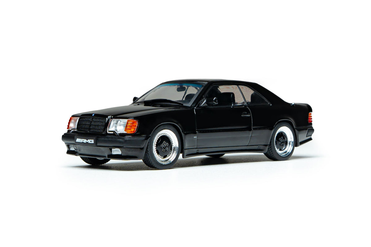 *Precomanda Macheta auto Mercedes Benz 300CE 6.0 AMG "THE HAMMER" WIDEBODY BLACK 1988  1:43 Solido