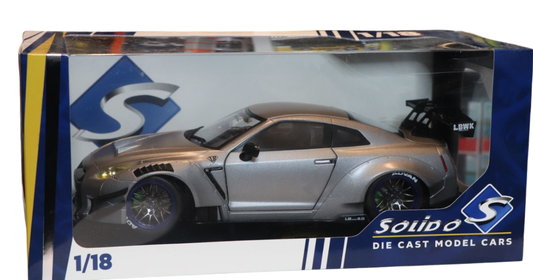 Macheta auto Nissan GT-R LBWK LIBERTY WALK Kit 2.0  1:18 Solido Precomanda