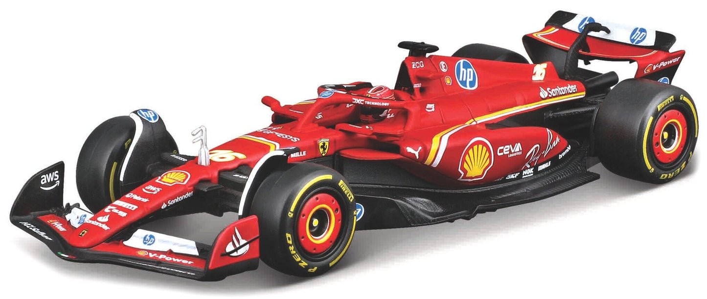 Model car Ferrari SF24 No.16 C.Leclerc (2024) 1:43 Bburago Signature