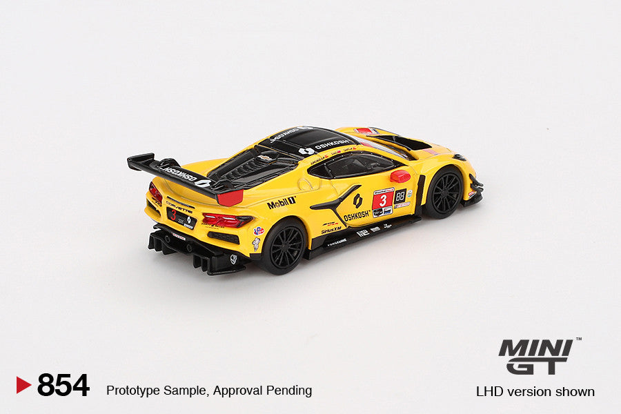 Macheta auto Chevrolet Corvette Z06 GT3.R #3 Corvette Racing by Pratt Miller Motorsports 2024 IMSA Daytona 24 Hrs (LHD) 1:64 MIniGT
