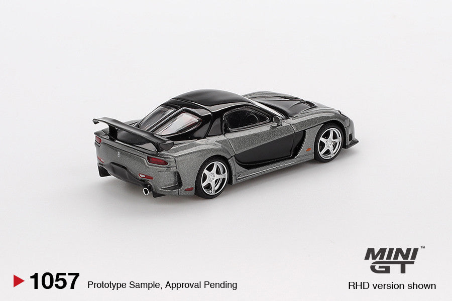 Macheta auto Mazda RX-7 (FD3S) VeilSide Fortune, Grey, 2011 (LHD) 1:64 MIniGT