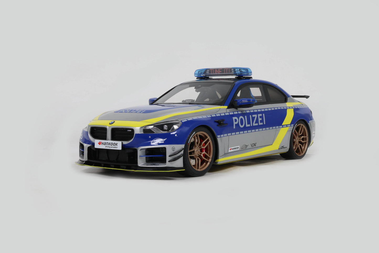 Macheta auto BMW M2 AC Schnitzer ACS2 Sport Polizei 2024  1:18 GT Spirit