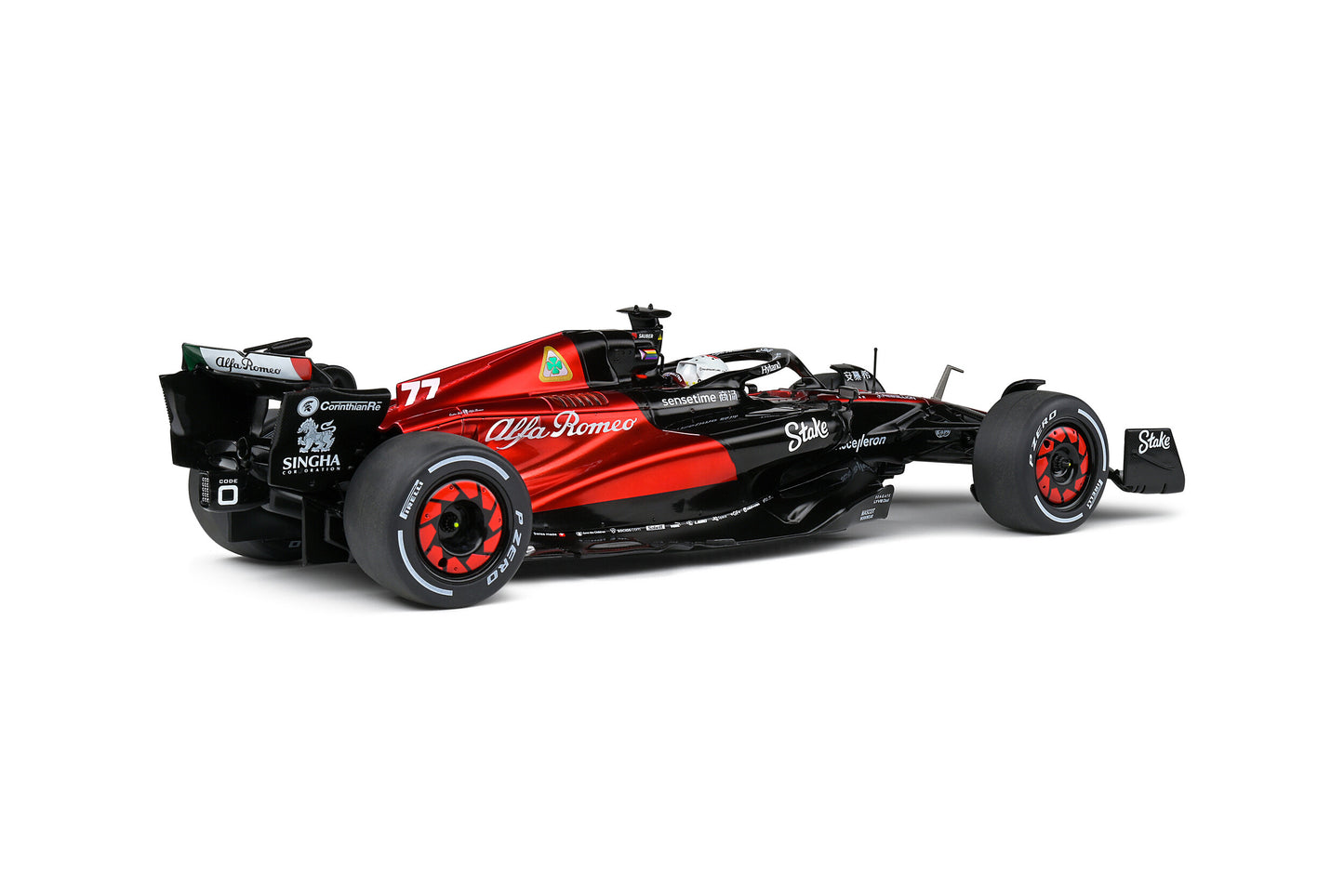 Macheta auto Alfa Romeo C43 F1 V. Bottas  #77 (2023) 1:18 Solido