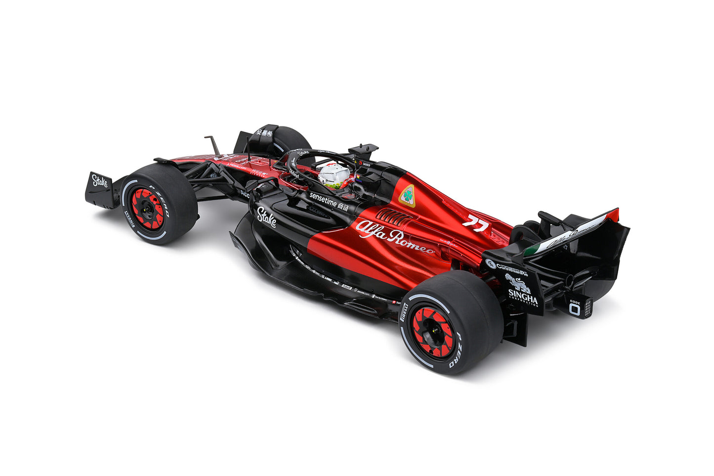 Macheta auto Alfa Romeo C43 F1 V. Bottas  #77 (2023) 1:18 Solido