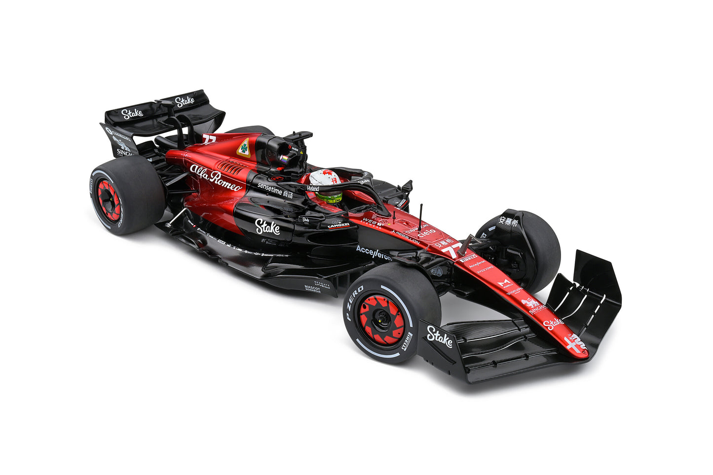 Macheta auto Alfa Romeo C43 F1 V. Bottas  #77 (2023) 1:18 Solido