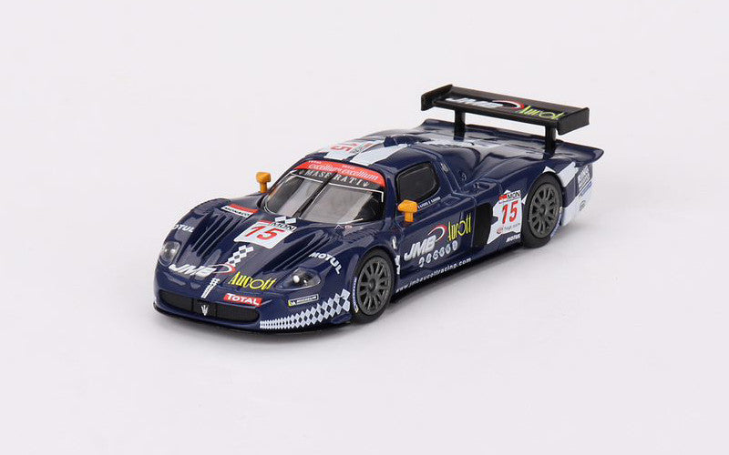 Macheta auto Maserati MC12 Competition FIA Spa 24h 2008 #15 JMB Racing  1:64 BBR