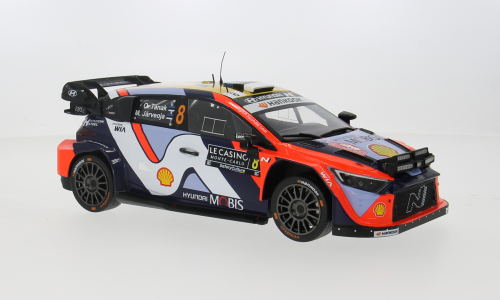 Macheta auto Hyundai i20 N Rally1, WRC, Rally Monte Carlo, 2025, #8, O.Tänak/M.Järveoja 1:18 IXO