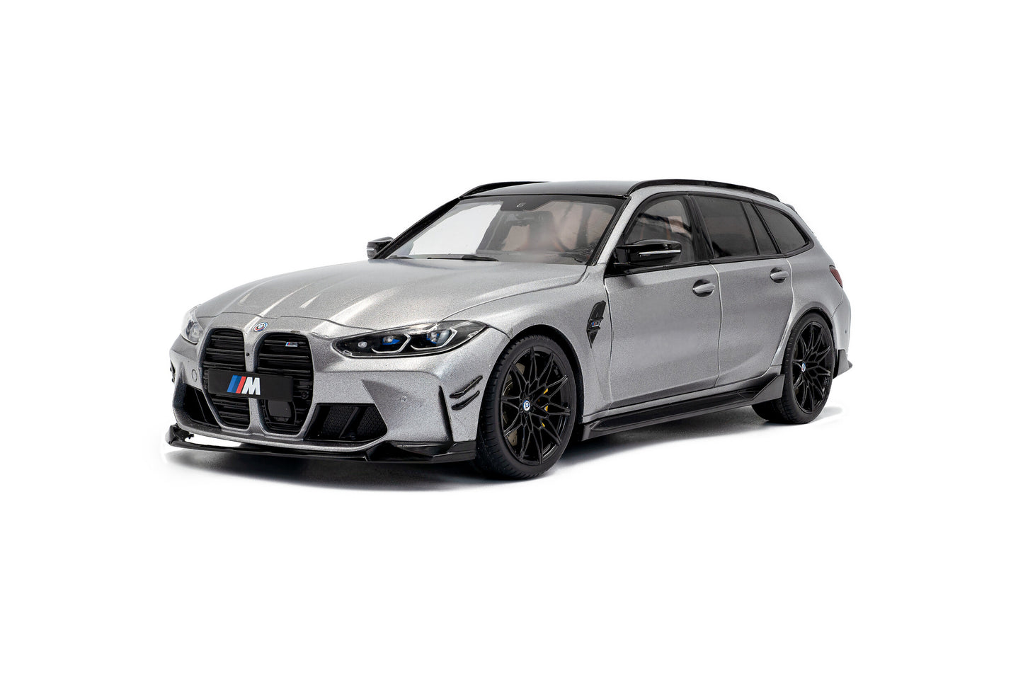 Model car BMW M3 Touring with Performance Parts – Frozen Pure Gray Metallic – 2024 1:18 Solido