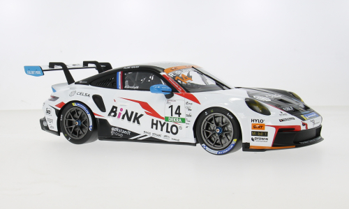 Macheta auto Porsche 911 GT3 Cup, Porsche Cup Oschersleben, 2024, #14, R.de Haan 1:18 IXO