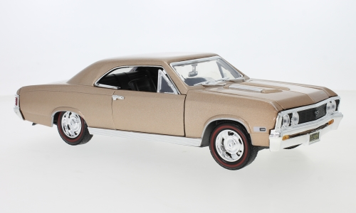 Macheta Chevrolet Chevelle SS 396 1:18 MotorMax maro metal