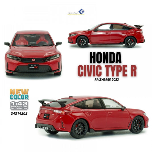 *Precomanda Macheta auto Honda Civic Type R Rallye Red 2022 1:43 Solido