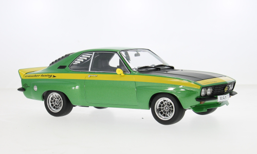 Macheta auto Opel Manta A Irmscher 1974 1:18 MCG