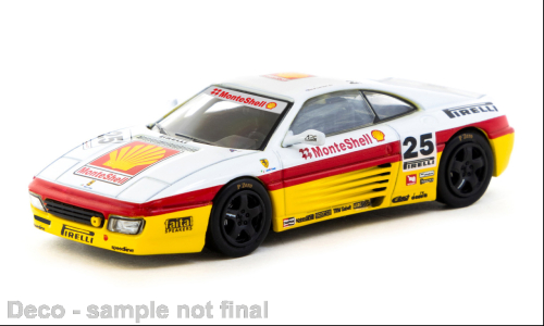Macheta auto Ferrari 348 Challenge, GP Italien, 1994, #25  1:64 Tarmac Works