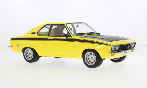 Macheta auto Opel Manta A Irmscher 1974 1:18 MCG
