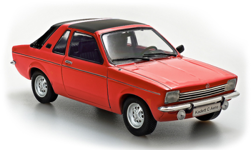 Macheta auto Opel Kadett C Aero 1:24 Hachette