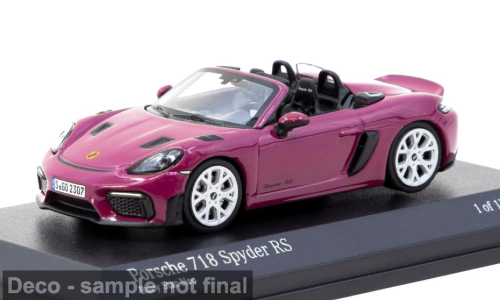 Macheta auto Porsche 718 Spyder RS 1:64 Tarmac Works