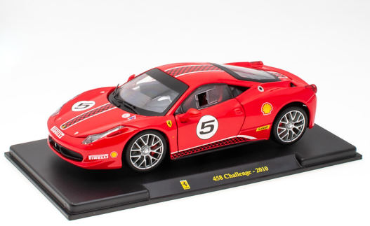 Macheta auto Ferrari 458 Challenge 2010 1:24 Hachette