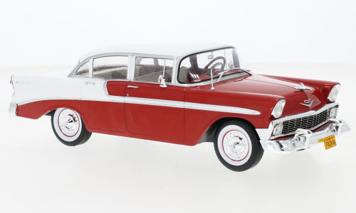 Macheta auto Chevrolet Bell Air 4-door Sedan (1956) 1:24 WhiteBox