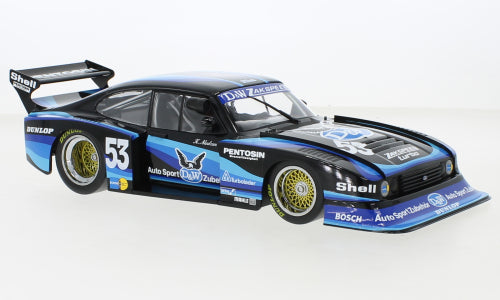 Macheta auto Ford Capri Turbo Gr.5, No.53, Zakspeed racing, D&W, DRM, Norisring, K.Niedzwiedz, (1980) 1:18 MCG