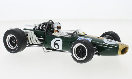 Macheta auto Brabham BT20 No.6 formula 1 GP Großbritannien D.Hulme (1966) 1:18 MCG