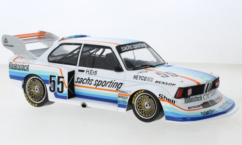 Macheta auto BMW 320 Gr.5 No.55 Sachs DRM Hockenheim H.Ertl (1978) 1:18 MCG