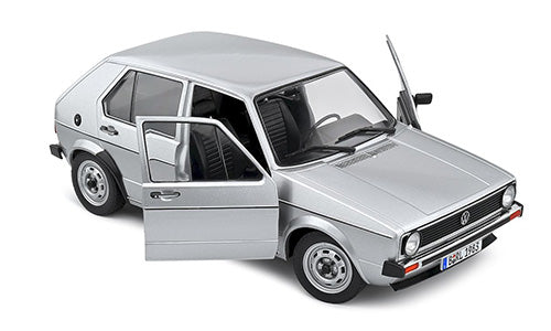 Macheta auto Volkswagen Golf L (1983), Argintiu 1:18 Solido