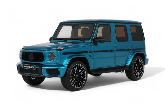 Mercedes-Benz G 63 AMG, Hyper Blue Mango, 2024 1:18 GT Spirit model car
