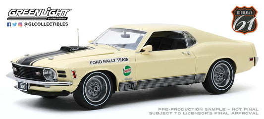 Macheta auto 1970 Ford Mustang Mach 1 – Competition Limited Team - SCCA Manufacturer’s Road Rally Championship 1:18 Highway 61