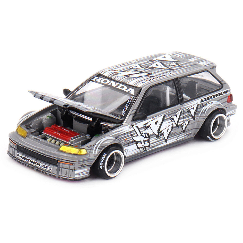 Macheta auto Honda Civic EF Kaido Manga V1 1987 1:64 MIniGT /Kaido House