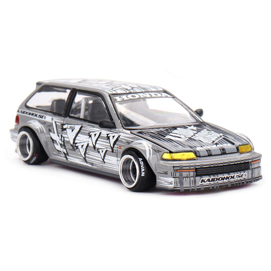 Macheta auto Honda Civic EF Kaido Manga V1 1987 1:64 MIniGT /Kaido House