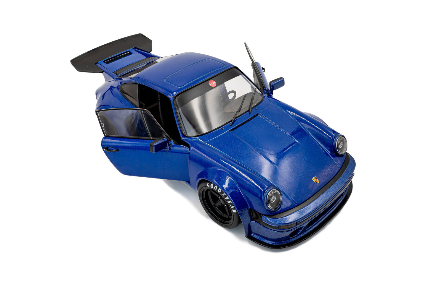 Model car Porsche KS-R by KHYZYL SALEEM – Dark Blue Metallic – 2024 1:18 Solido