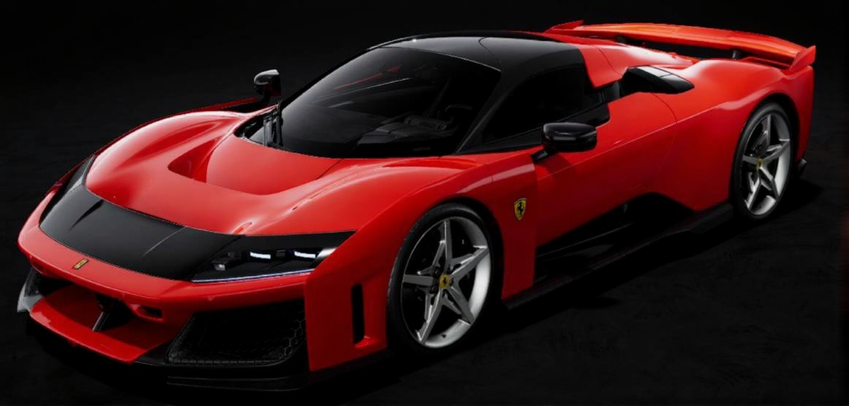 Macheta auto Ferrari F80 2024 Rosso Scuderia 1:18 Bburago